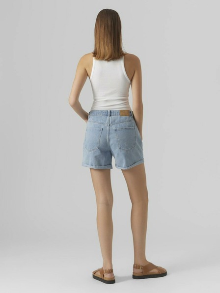 Vero Moda Pantaloni scurți din denim pentru femei, albastru deschis VERO MODA Zuri