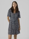 Vero Moda Rochie pentru femei cu model albastru închis Vero Moda Alba