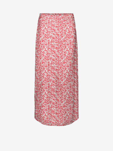 Vero Moda Fustă maxi albă și roșie pentru femei Vero Moda Menny