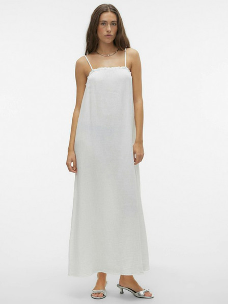 Vero Moda Rochie maxi albă pentru femei Vero Moda Natali