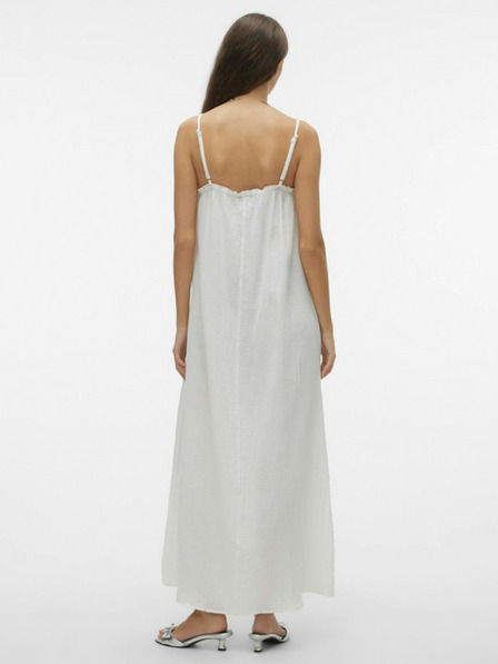 Vero Moda Rochie maxi albă pentru femei Vero Moda Natali