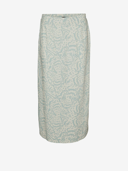 Vero Moda Fustă midi crem cu model din in Vero Moda Mymilo