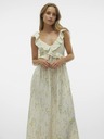Vero Moda Rochie maxi pentru femei Vero Moda Josie crem cu flori