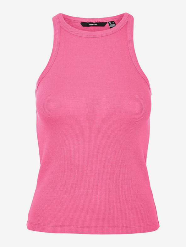 Vero Moda Tricou de bază pentru femei roz închis Vero Moda Chloe