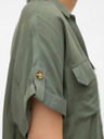 Vero Moda Cămașă verde Vero Moda Bumpy pentru femei