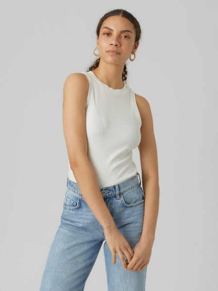 AWARE by VERO MODA Bluză albă fără mâneci pentru femei AWARE by VERO MODA Lavender
