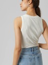 AWARE by VERO MODA Bluză albă fără mâneci pentru femei AWARE by VERO MODA Lavender