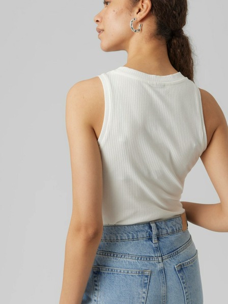 AWARE by VERO MODA Bluză albă fără mâneci pentru femei AWARE by VERO MODA Lavender