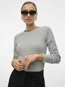 Vero Moda Cămașă cu dungi albe și negre pentru femei Vero Moda Chloe