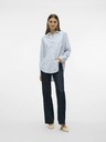Vero Moda Tricou cu dungi albastre și albe Vero Moda Nora