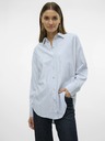 Vero Moda Tricou cu dungi albastre și albe Vero Moda Nora