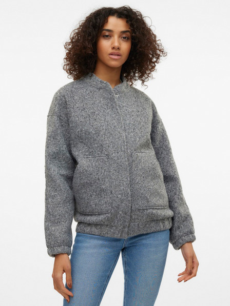 Vero Moda Bomber gri pentru femei Vero Moda Amber
