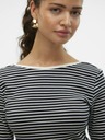 Vero Moda Cămașă cu dungi albe și negre pentru femei Vero Moda Chloe
