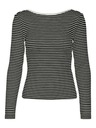 Vero Moda Cămașă cu dungi albe și negre pentru femei Vero Moda Chloe