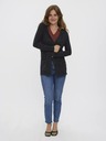 Vero Moda Cardigan negru cu glugă VERO MODA Doffy
