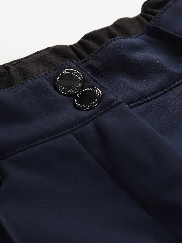 ALPINE PRO Pantaloni de schi softshell pentru femei cu membrană ALPINE PRO UFEDA