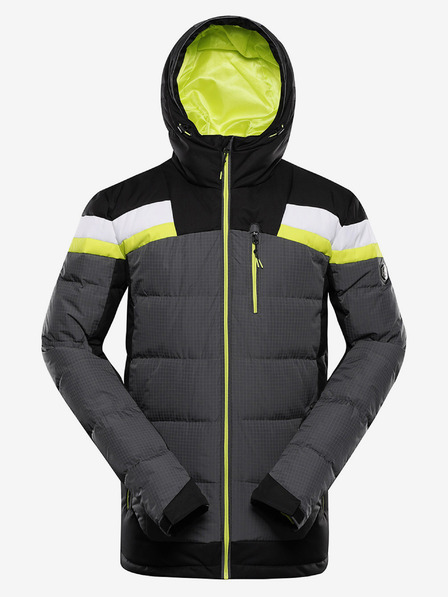 ALPINE PRO Jachetă de schi pentru bărbați, din puf, cu membrană PTX ALPINE PRO FERER