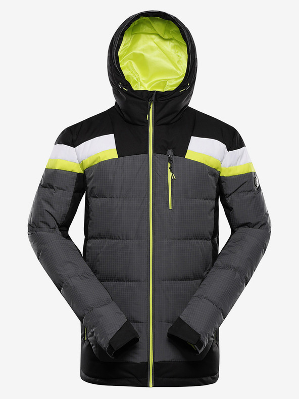 ALPINE PRO Jachetă de schi pentru bărbați, din puf, cu membrană PTX ALPINE PRO FERER
