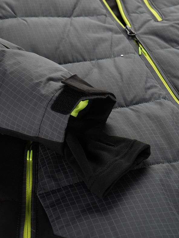 ALPINE PRO Jachetă de schi pentru bărbați, din puf, cu membrană PTX ALPINE PRO FERER