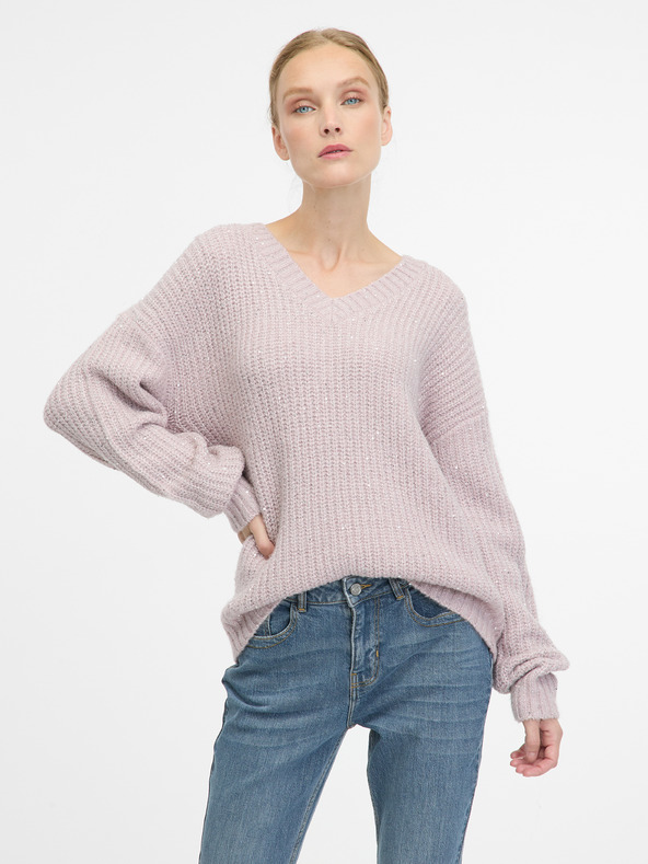 Orsay Pulover pentru femei roz deschis ORSAY