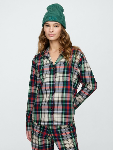 GAP Cămașă de pijama oversize din poplin GAP
