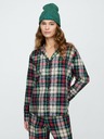 GAP Cămașă de pijama oversize din poplin GAP