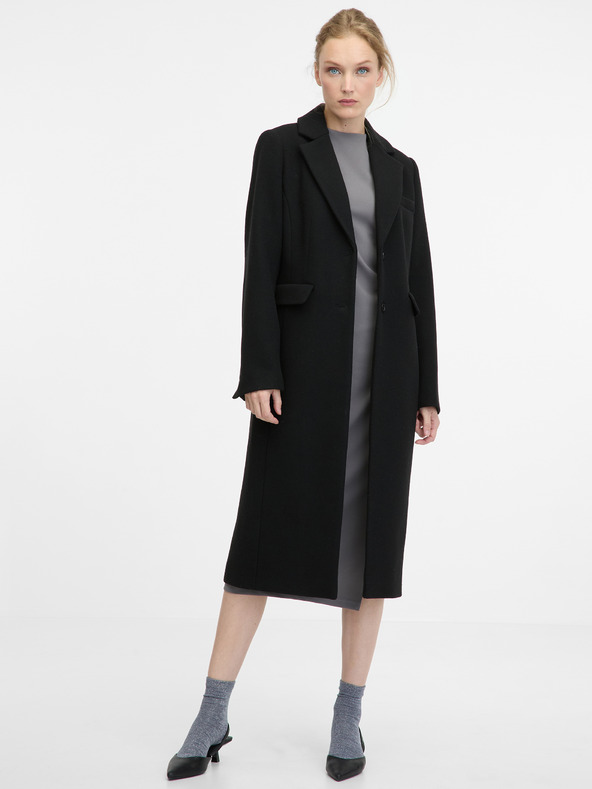 Orsay Palton negru pentru femei ORSAY