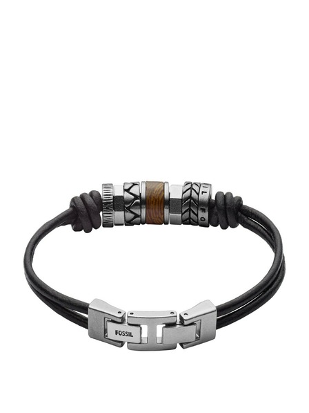 Fossil Brățară din piele pentru bărbați Fossil JF84068040