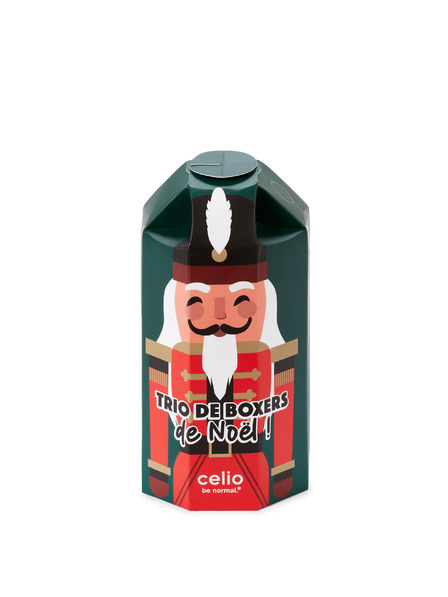 Celio Pachet cadou boxeri Spărgătorul de nuci, 3 bucăți Celio