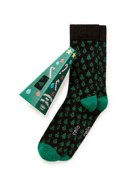 Celio Pachet cadou șosete pom de Crăciun ONE SIZE Celio