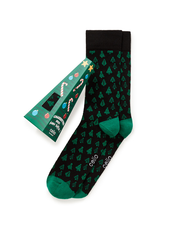 Celio Pachet cadou șosete pom de Crăciun ONE SIZE Celio