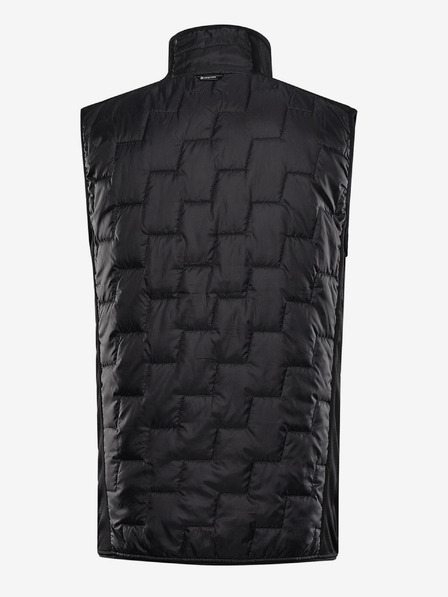 ALPINE PRO Vesta pentru bărbați Alpine Pro NERC Merino Negru