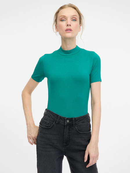 Orsay Tricou cu mânecă scurtă, verde, pentru femei ORSAY
