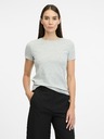 Orsay Tricou cu mânecă scurtă pentru femei gri deschis ORSAY
