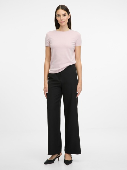 Orsay Tricou roz deschis cu mânecă scurtă pentru femei ORSAY