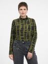 Orsay Tricou cu mânecă lungă pentru femei verde ORSAY