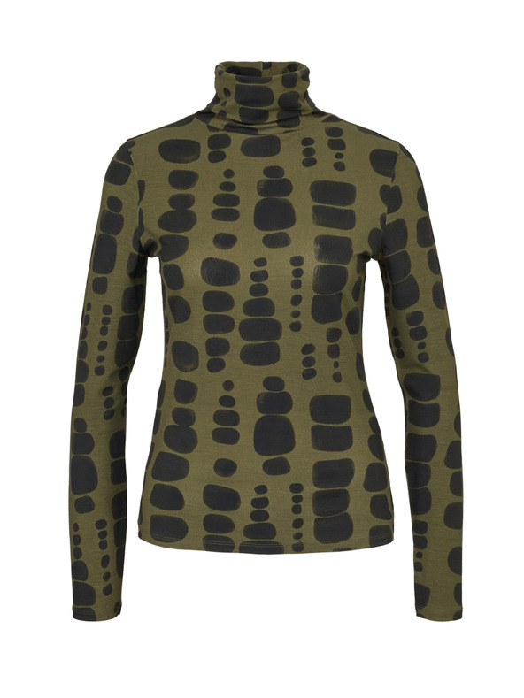 Orsay Tricou cu mânecă lungă pentru femei verde ORSAY