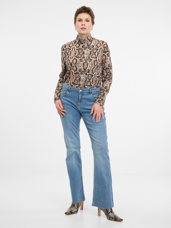 Orsay Tricou cu mânecă lungă bej pentru femei ORSAY