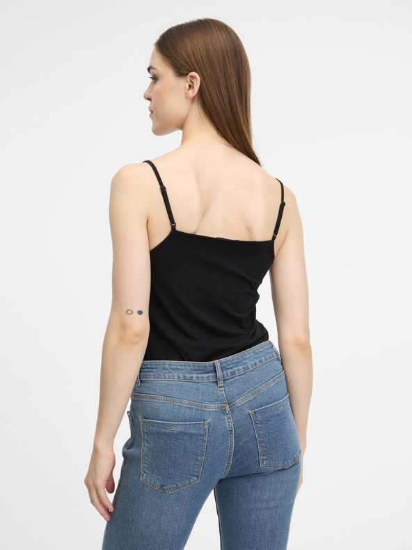 Orsay Top negru de damă ORSAY