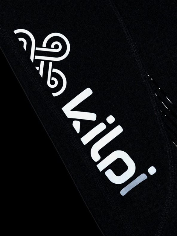 Kilpi Jambiere de alergare pentru bărbați negre Kilpi GEARS-M