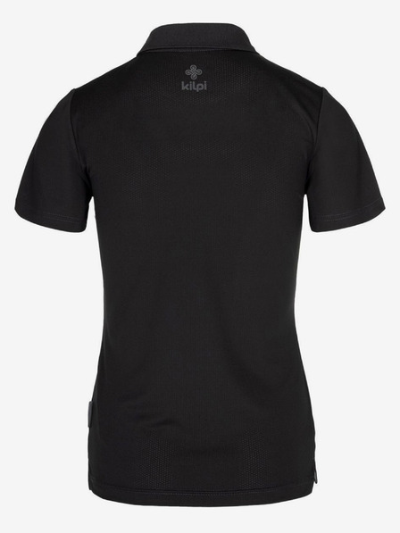 Kilpi Tricou sport polo negru pentru femei Kilpi COLLAR