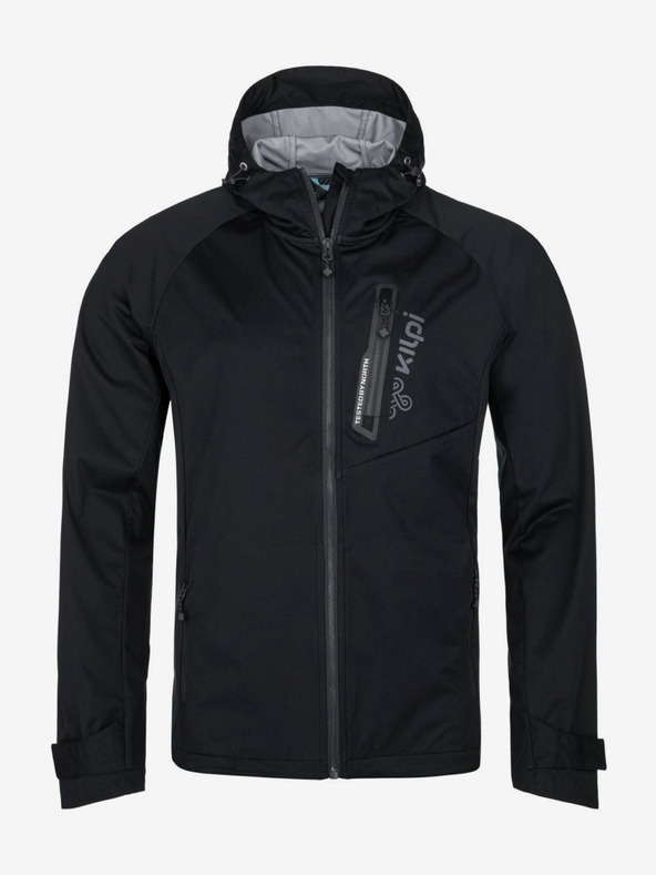 Kilpi Jachetă softshell neagră pentru bărbați Kilpi Beltra-M