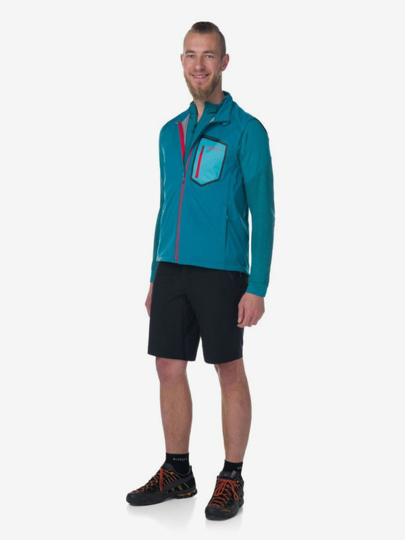 Kilpi Vesta softshell pentru bărbați turcoaz Kilpi Riello-M