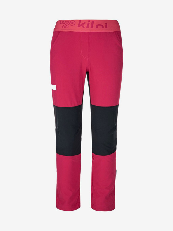 Kilpi Pantaloni sport roz închis pentru fete Kilpi KARIDO