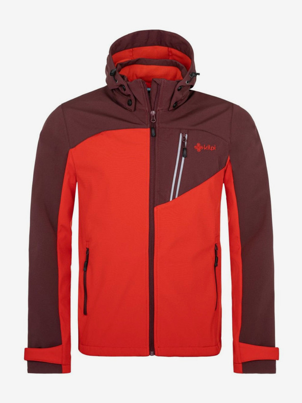 Kilpi Jachetă softshell roșie pentru bărbați Kilpi RAVIO-M
