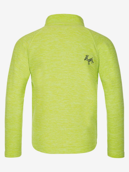 Kilpi Sweatshirt fleece pentru copii verde deschis Kilpi ALACANT