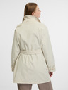 Geox Trench coat crem pentru femei Geox Ilde