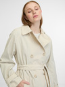 Geox Trench coat crem pentru femei Geox Ilde