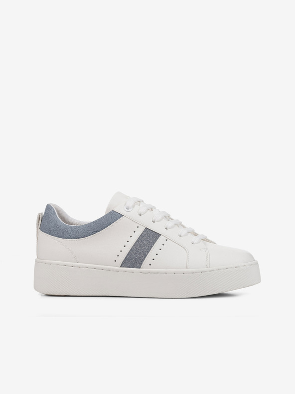 Geox Geox Skyely albastru-alb adidași pe platformă pentru femei