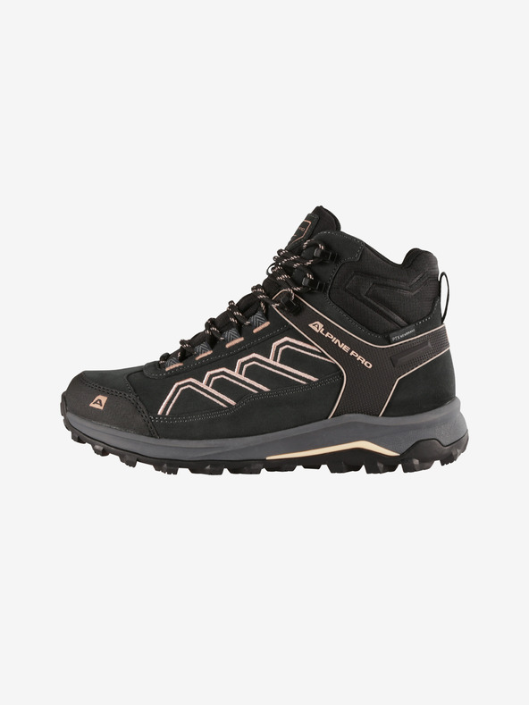 ALPINE PRO Pantofi de exterior cu membrană ptx ALPINE PRO WUTEVE dk.true gri